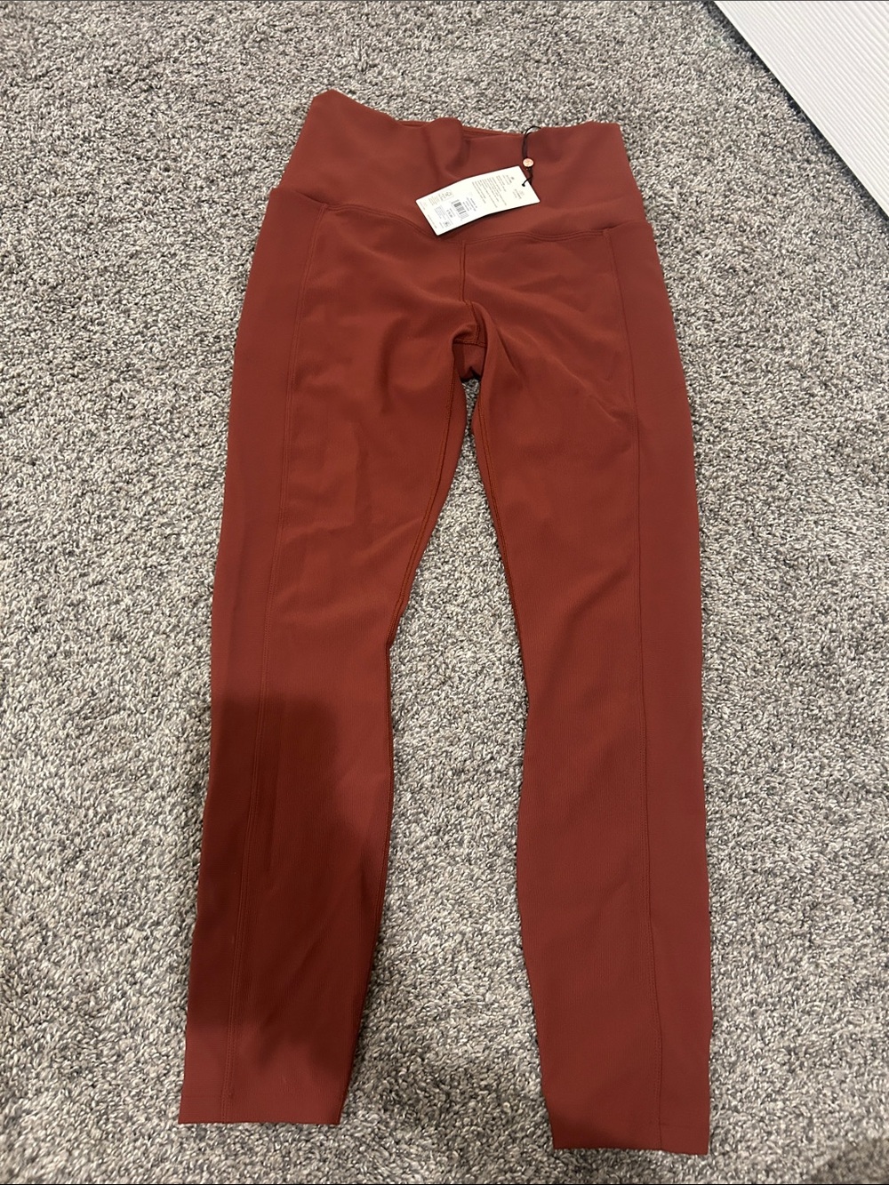 CALIA by Carrie Underwood Rust High-Rise Leggings